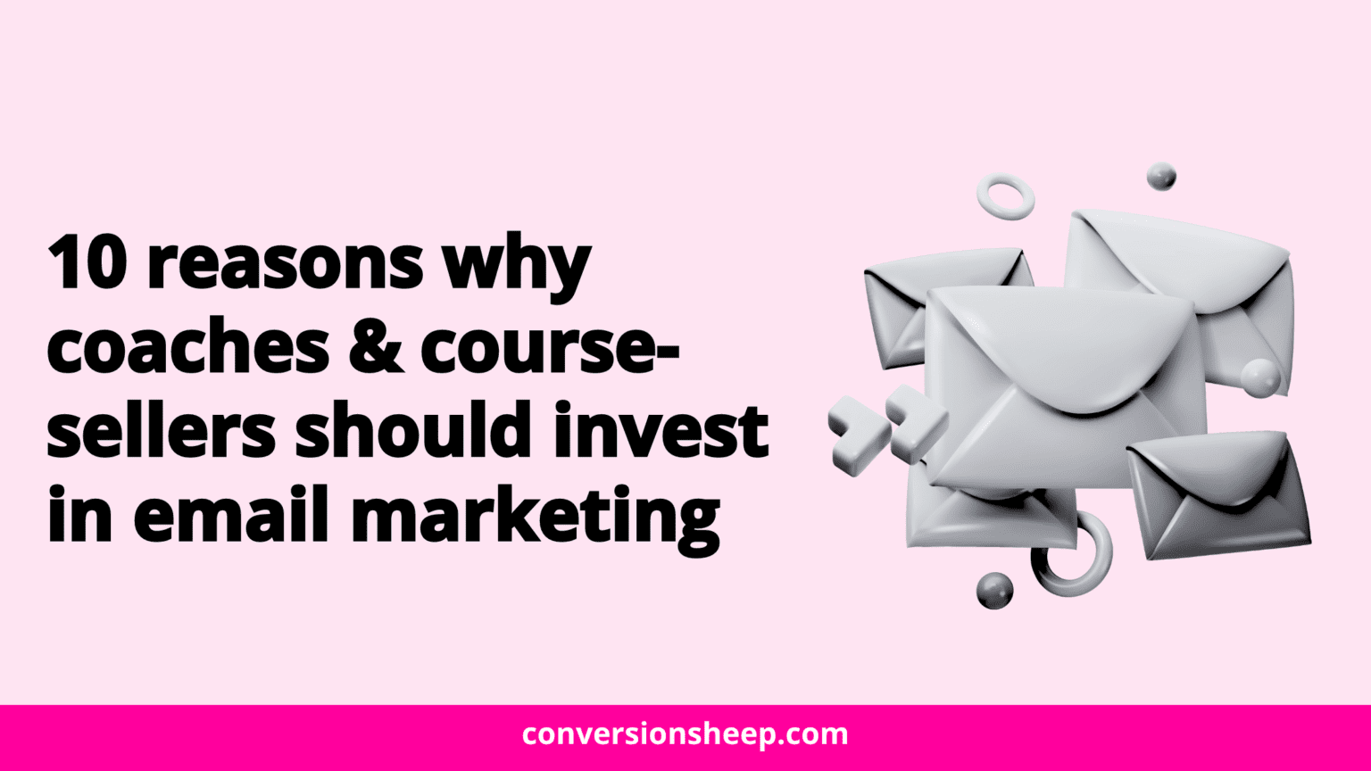 Email marketing conversion sheep